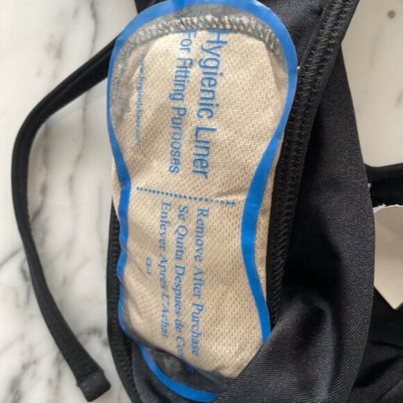 NWT American Apparel-Deep V Bathing Suit - Picture 3 of 5